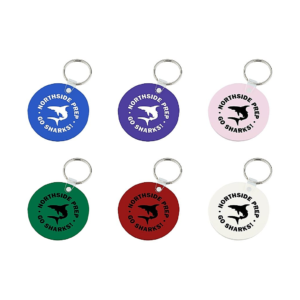 Round Soft Keychain